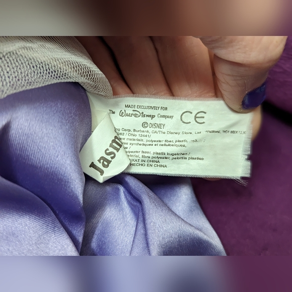 Aladdin Jasmine Genie Jafar Disney Store Bean Bag Plush Vintage 1999 8" Set - Picture 9 of 11